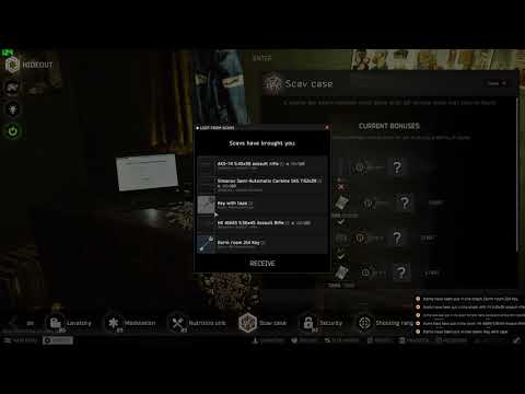 key with tape from first scav case this wipe