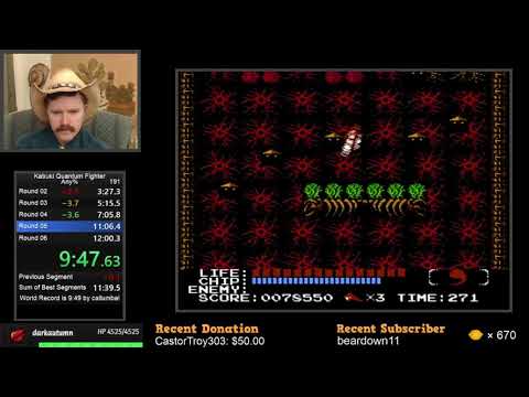 Kabuki Quantum Fighter NES speedrun in 11:56 by Arcus