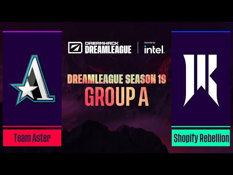 Dota2 - Team Aster vs Shopify Rebellion - Game 1 - DreamLeague Season 19 - Group A