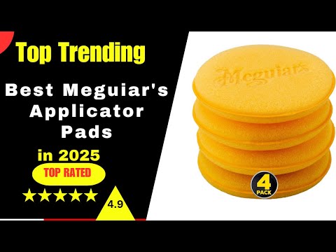 ✅Best Meguiar's Hand Applicator Pads || Meguiar's Hand Applicator Pads (Buying Guide)