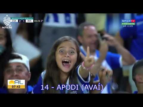 Todos os 24 Gols do CSA na Série A do Brasileirão 2019