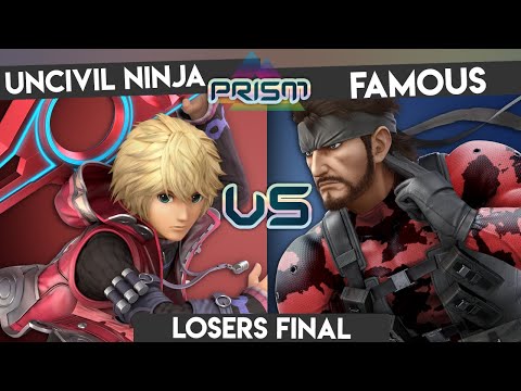 PRISM 204 - Uncivil Ninja (Shulk) vs. Famous (Snake) - Losers Final - Smash Ultimate Singles