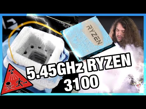 5.45GHz AMD Ryzen 3 3100 Overclocking Results & Recap