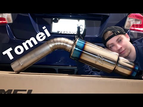 How to install a Tomei Expreme Ti Exhaust. Best one yet!!