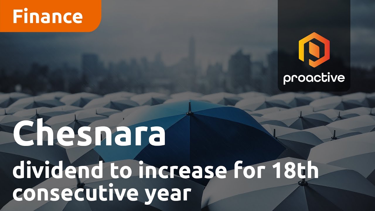 Chesnara dividend to increase for 18th consecutive year