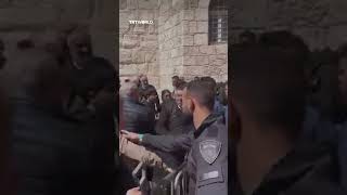 Israeli forces detain Christians during Orthodox Easter celebrations in East Jerusalem
