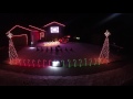 Christmas Light Show Dubstep 2016