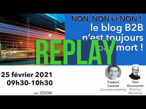 Fr  Webinaire les blogs B2B sont bien vivants
