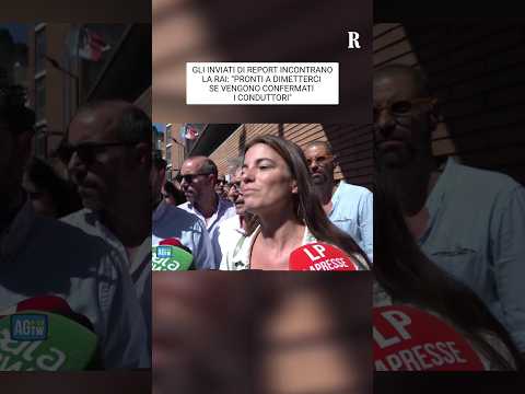 Gli inviati di Report hanno incontrato la Rai