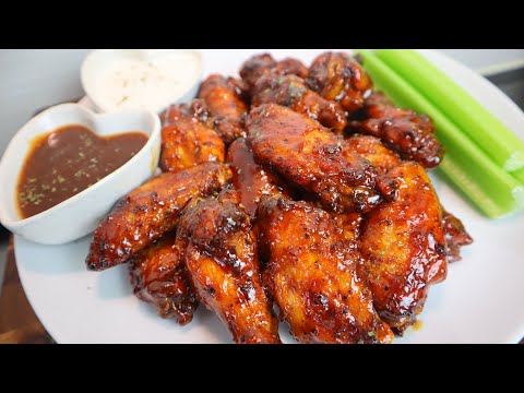 How To Make The Best BBQ Chicken Wings | Honey BBQ Chicken Wings | Honey Chicken Wings