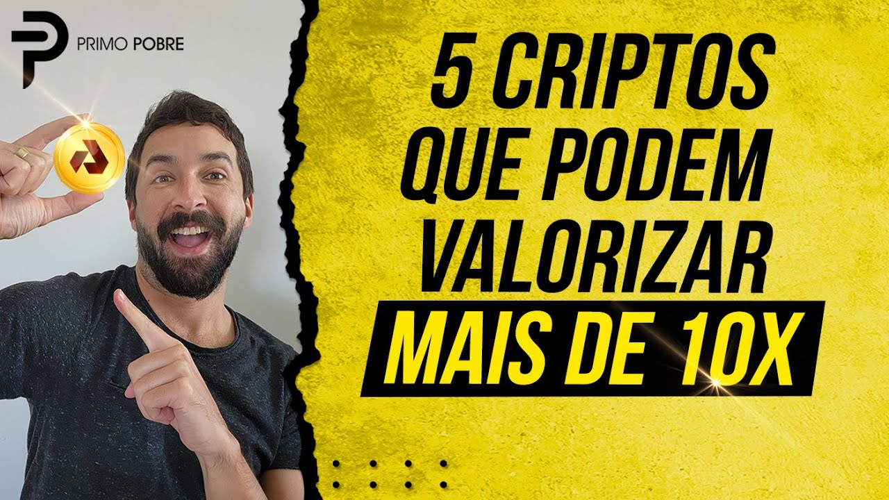 CRIPTOS que podem crescer MAIS QUE BITCOIN
