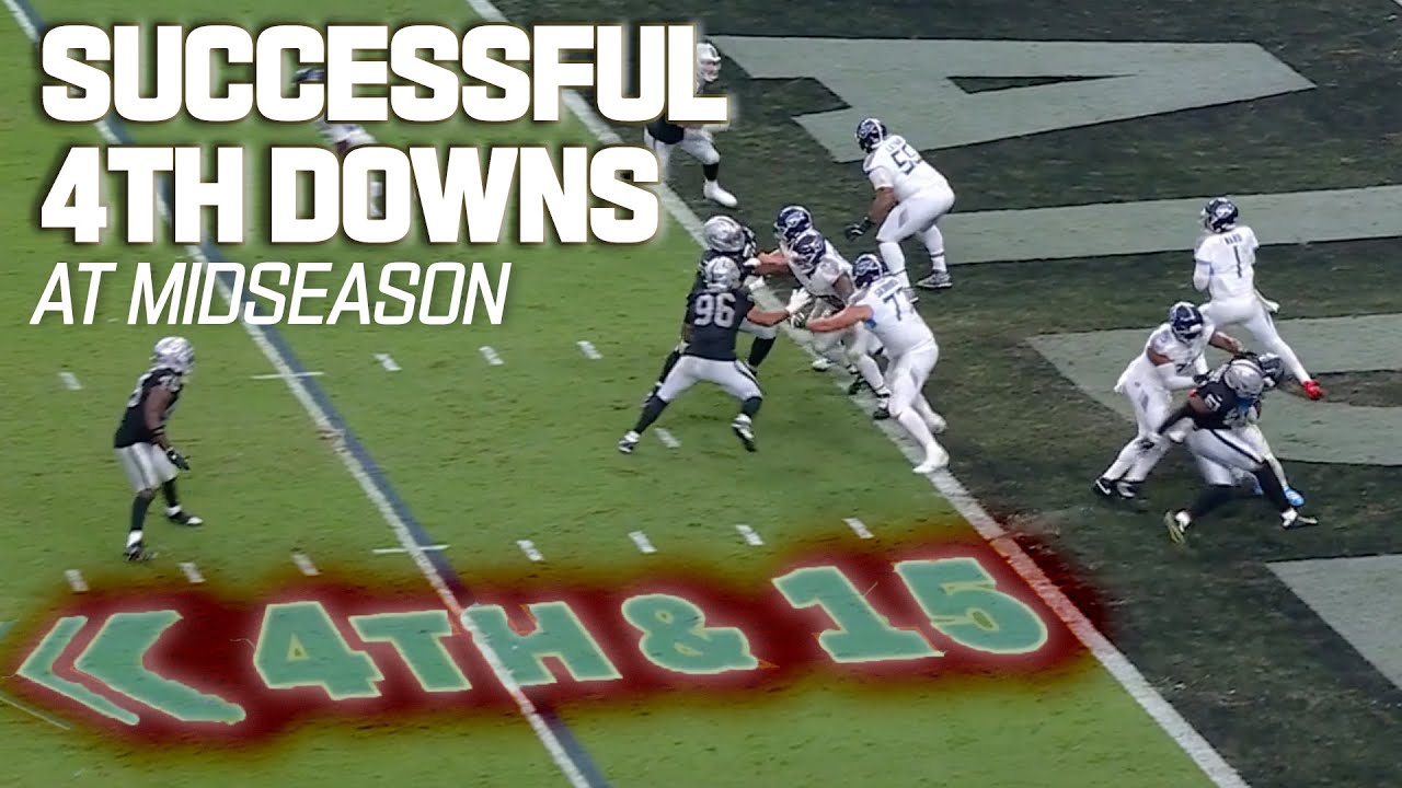 4th-Down Conversions But They Get Increasingly Longer | 2025 NFL Season