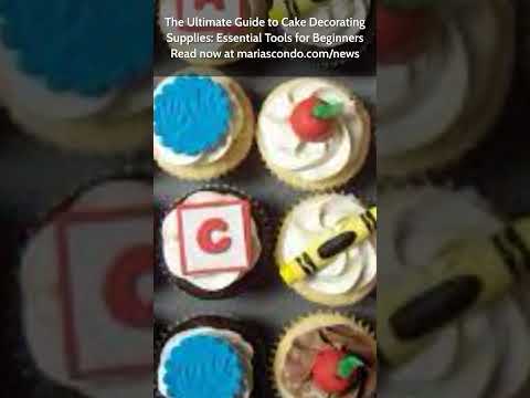 The Ultimate Guide to Cake Decorating Supplies: Essential Tools for Beginners Read now at mariascond
