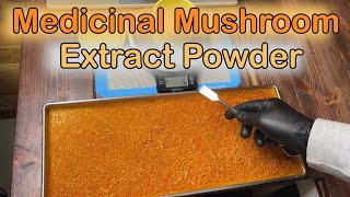 How to Make Medicinal Mushroom Dual Extract Powder
