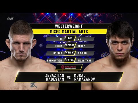 Murad Ramazanov vs Zebaztian Kadestam full fight