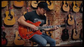 Video thumbnail for Eastman T59/V Double cut with Electric guitar. The Acoustic Centre. by Acoustic Centre