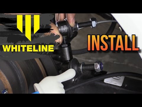Whiteline Sway Bar End Links Install - Honda Civic 2012 2013 2014 2015