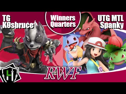 RWF #22 WQF: TG | K9sbruce (Wolf) vs. UTG MTL | Spanky (Pokemon Trainer)