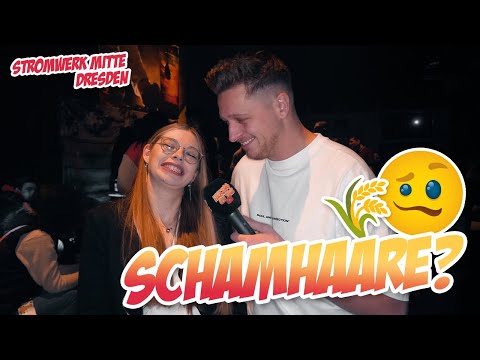 SCHAMHAARE? 🌾🤨 Straßenumfrage Stromwerk Mitte Dresden