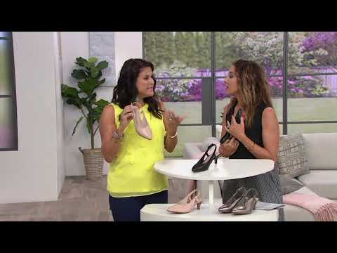 Clarks Collection Leather Pumps - Linvale Loop on QVC