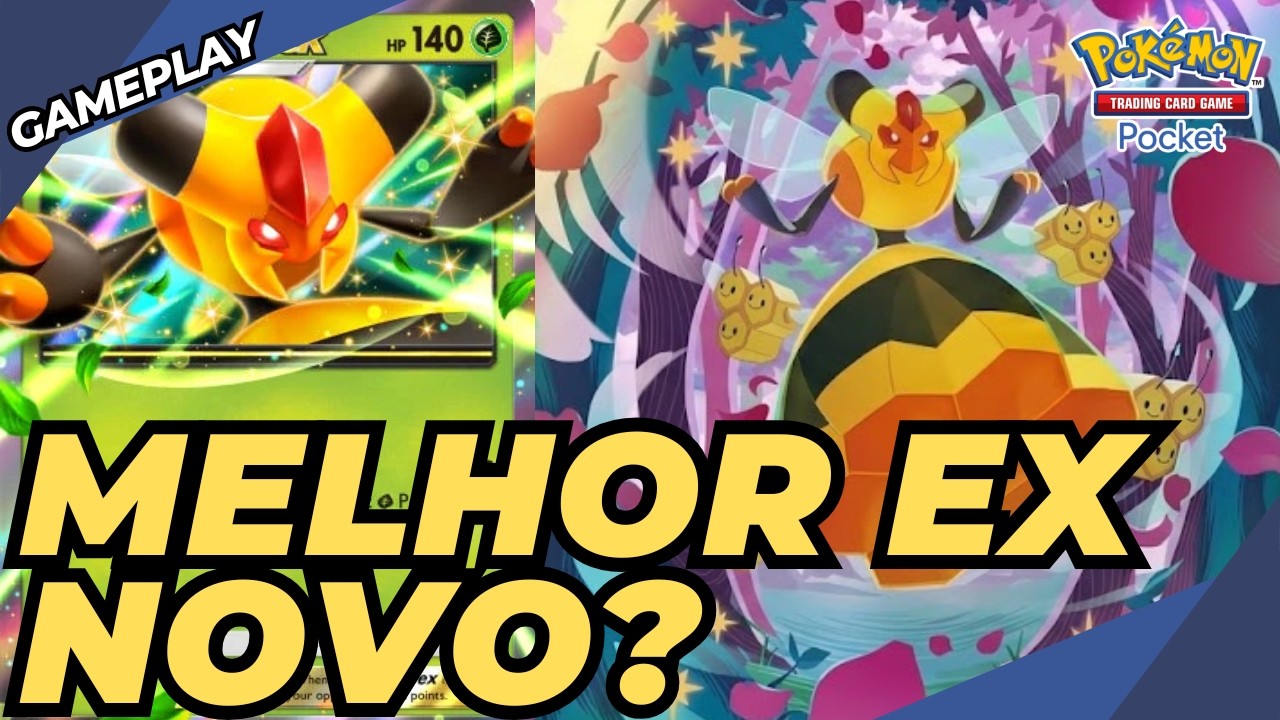 Vespiquen ex tem potencial para ser o MELHOR deck dessa coleção! | Gameplay Pokémon TCG Pocket
