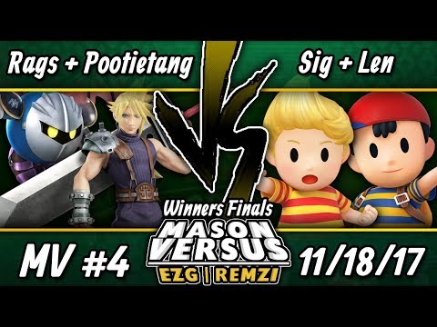 Dubs Winner's Finals - Rags + Pootietang vs Sig + Len - Mason Vs Remzi