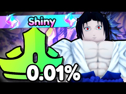 EVOLVING 0.1% SHINY *BROKEN* SASUKE! | Universal Tower Defense
