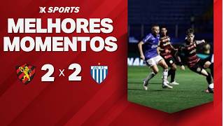 SPORT 2 X 2 AVAI   MELHORES MOMENTOS