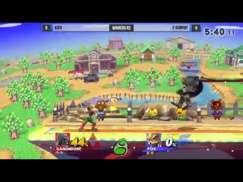 SFW #17: Ksev (Fox) vs E-Serpent (Ganon)