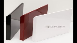 Tuyệt vời : máy dán cạnh acrylic không đường line ( không đường keo )