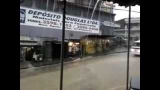preview picture of video 'Chuva Forte no bairro Palmares em ibirité no dia 02/02/2013'