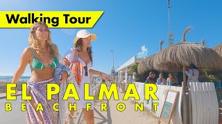 El Palmar de Vejer walk - Summer 2022 - Beachfront town immersive beach front virtual tour