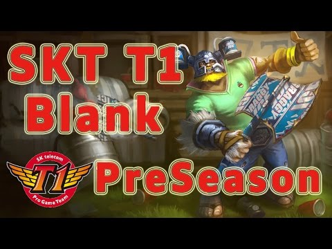 SKT T1 Blank Olaf Jungle vs Elise Patch 6.22