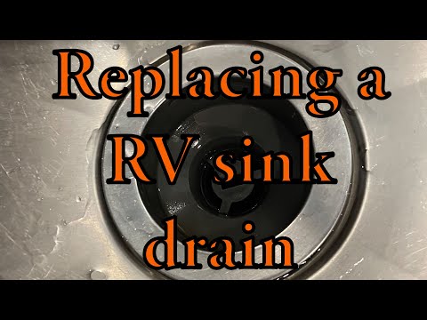The correct way to install a kitchen sink drain, in an RV ( or any kitchen sink )