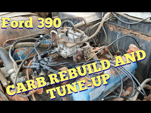 Carb Rebuild and Tuneup on the 1969 Mercury Monterey 390