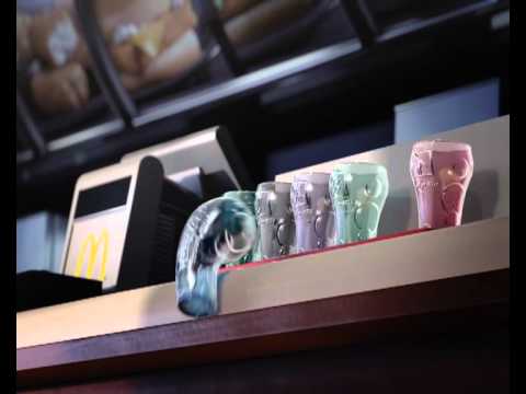 Olimpíadas de vidro da Coca-Cola do McDonalds (longa)