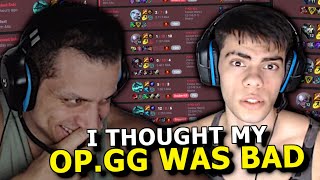 Tyler1 reacts to Dantes' OP.GG