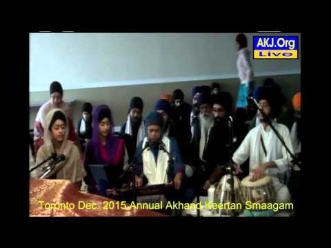 036 Toronto Dec. 2015 Saturday Morning - B. Ravinder Kaur Jee Toronto