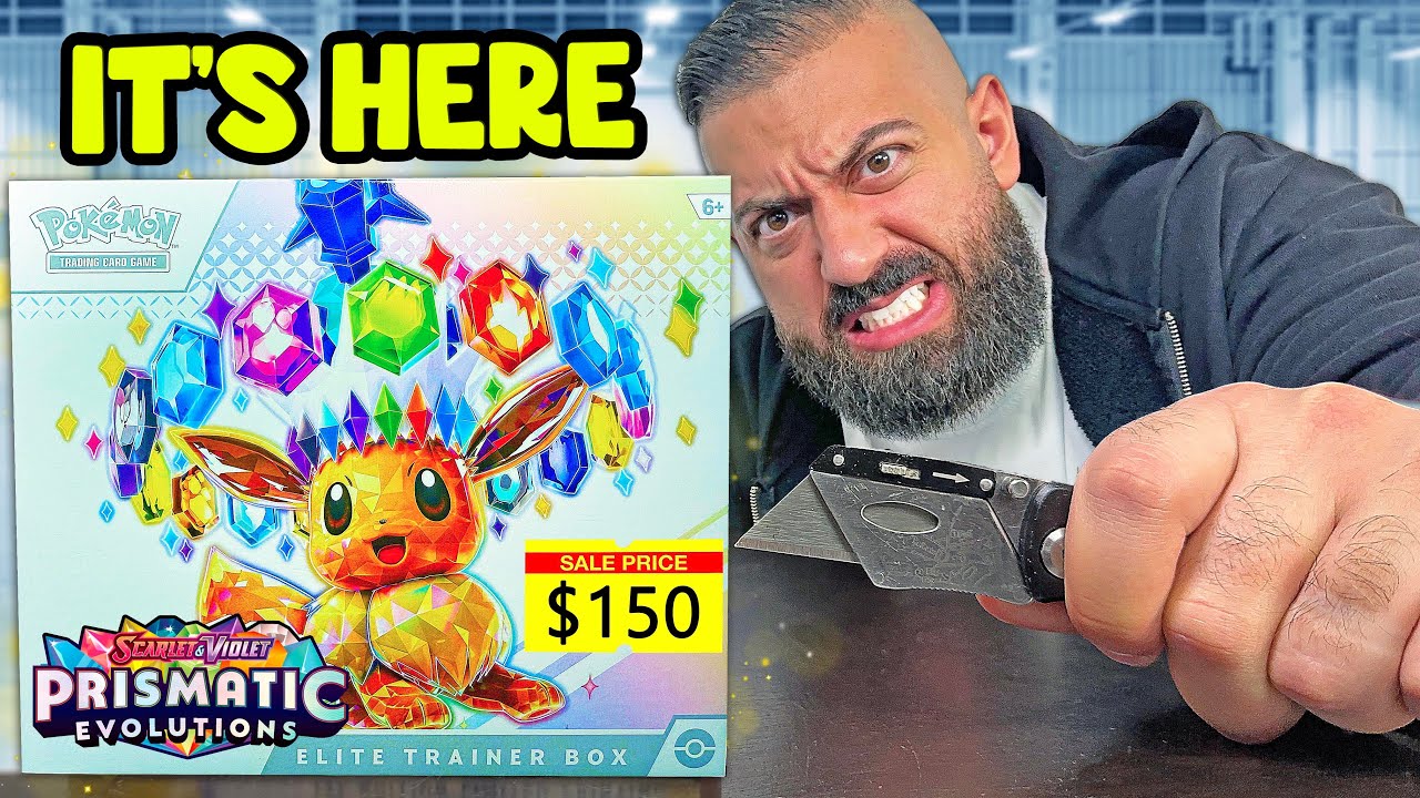 Opening Prismatic Evolutions Pokemon's Most HYPED Set EVER!