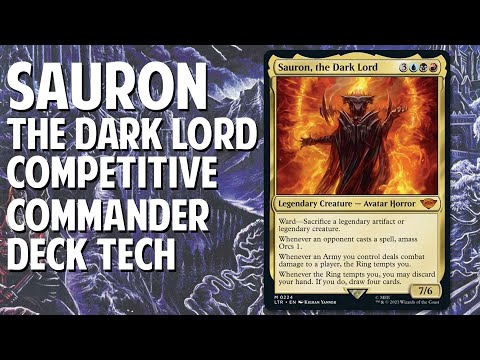 Sauron, the Dark Lord Competitive Commander Deck Tech