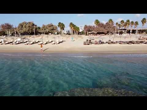 Day 9 - #3 Drone Video - Plaka Beach @ Naxos, Greece - October 4, 2023