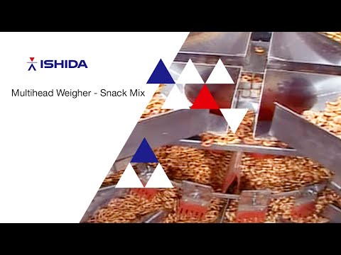 Ishida Multihead Weigher. Application: Snack Mix