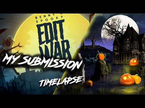 MY SUBMISSSION IN BENNY'S EDIT WAR - TIMELAPSE | ADOBE PHOTOSHOP CC 2020 | #BennysEditWar #xppen