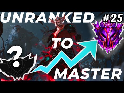 UNRANKED TO MASTERS TRYNDAMERE ONLY - GAME 25 VS JAX - CAN WE COME BACK THIS GAME ?