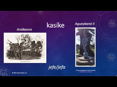 Let's Talk Taíno en español 6 - Sustantivos con "ke"