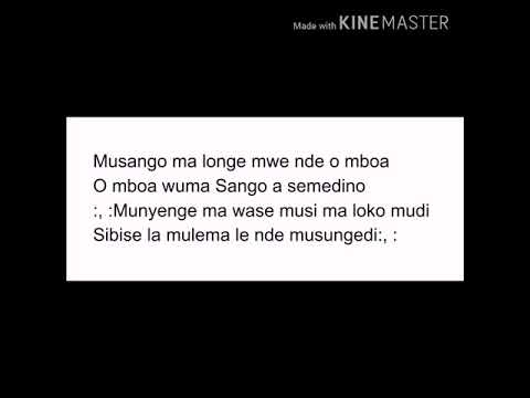 Musango ma longe mwe nde o mboa : Abel NEN