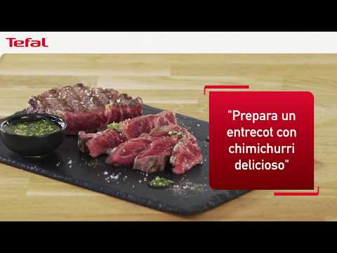 Receta con Tefal Optigrill Elite | Entrecot con chimichurri