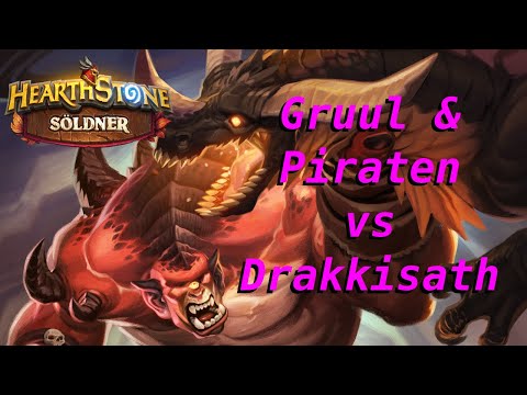 Hearthstone Söldner Piraten und Gruul im Schwarzfels - General Drakkisath