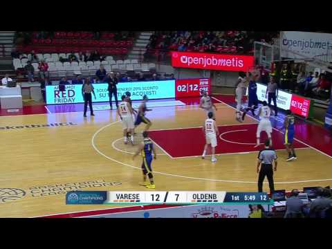 Varese - Oldenburg: Highlights Brian Qvale