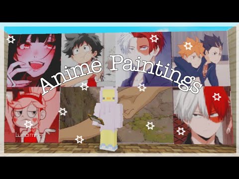 apollo - anime paintings [minecraft pack]